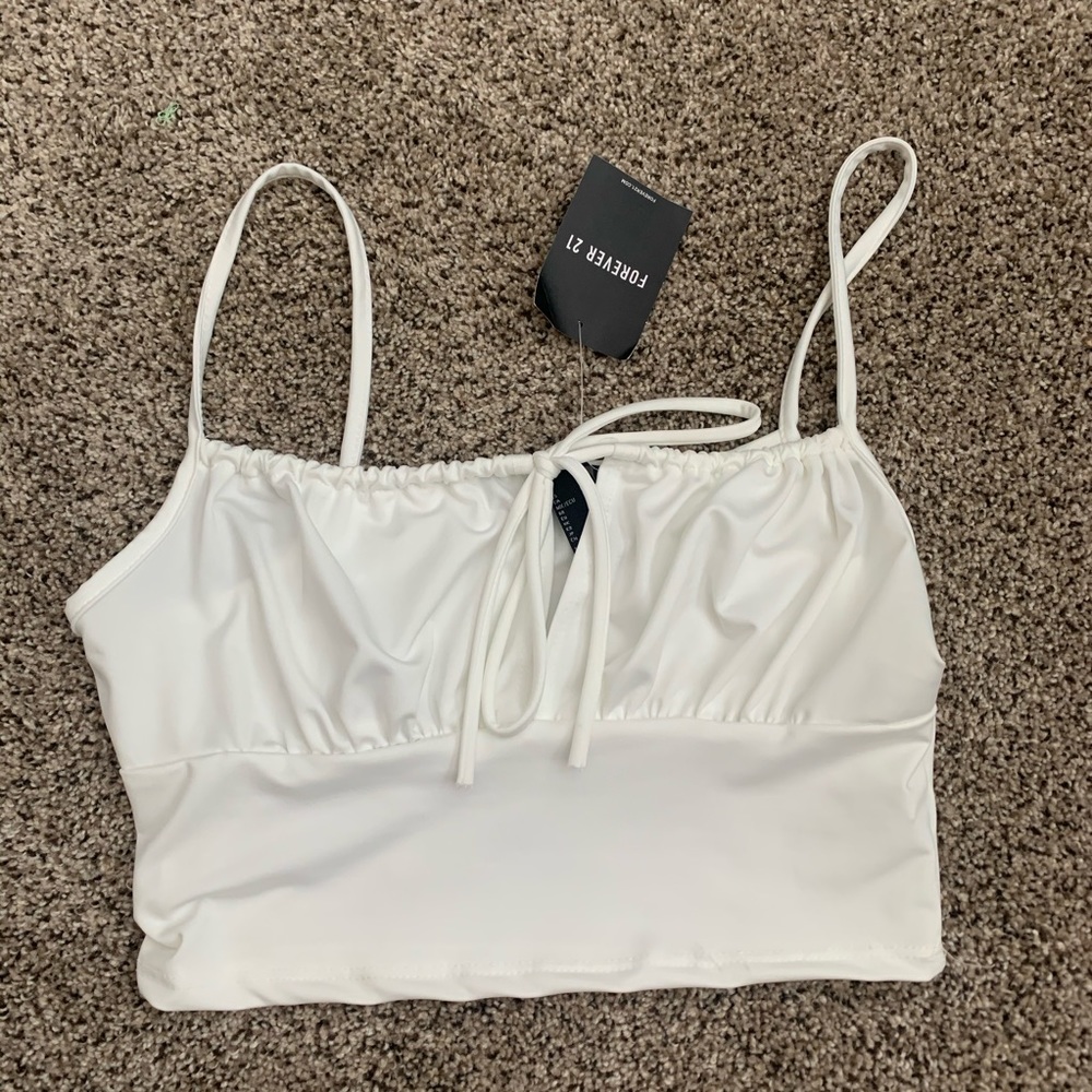 Forever 21 tie front top